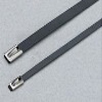 PVC coated stainless steel Cable Tie (316 stainless steel, plastic coated)